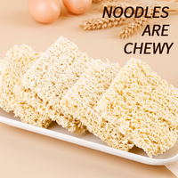 Indonesian Style Food Fried Vegetable Flavor Low-Sodium 85g Instant Noodles No Artificial Colors Preservatives Portable
