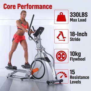 Bicicleta Elíptica de Resistencia Magnética K-FIT GS-8728T, Equipo de Fitness para Uso Doméstico, Estacionaria - Product Image 3