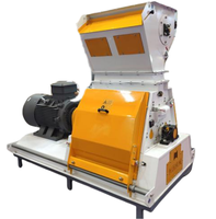 Nouvelle Usine Juyongfeng Mini Moulin à Grains Combiné Électrique en Acier Inoxydable 500kg/h 1500kg avec Broyeur à Godets et Mélangeur à Lames pour Aliments Animaux