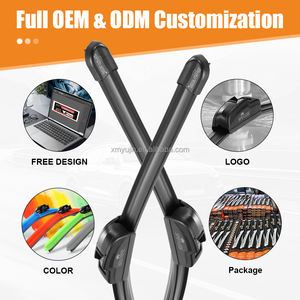 Essuie-glaces en silicone hydrofuges OEM, essuie-glaces de pare-brise de voiture universels pour voiture Toyota Agya 2023 - Product Image 3