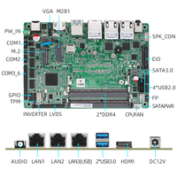 Linkleaps 3.5" SBC Intel Generasi ke-11 Core I3/i5/i7 3 LAN 6 COM M.2 SATA 2 DDR4 64GB USB 3.2 Baru