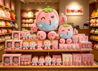 Peluche OEM de haute qualité en tissu doux pour enfants, idéale comme cadeau promotionnel d'entreprise