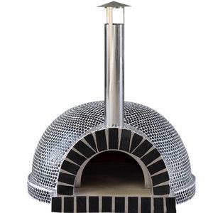 Four d'extérieur en acier inoxydable à granulés de charbon de bois Fours à pizza à vendre - Product Image 3