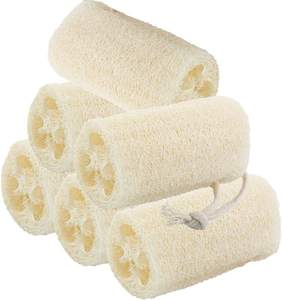 100% naturel organique comprimé luffa <span class=keywords><strong>éponge</strong></span> écologique corps épurateur douche/cuisine nettoyant masseur certifié Eco brosse - Product Image 2