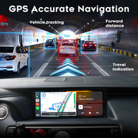 Radio para Auto con Navegación GPS Android 14, Pantalla Táctil, Reproductor de DVD para Lexus IS 250 350, 8+256G