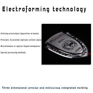 Badges métalliques adaptés à Mercedes Benz/BMW/Cadillac/<span class=keywords><strong>Jaguar</strong></span>, emblèmes de <span class=keywords><strong>voiture</strong></span> haut de gamme, autocollants personnalisés modifiés - Product Image 4