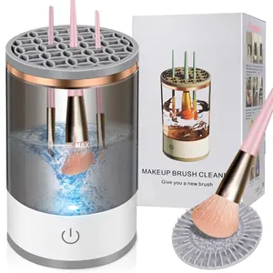 Automatic Rotating Spinning Beauty Tools All Size Makeup Brush Brushy Makeup Cosmetic Brush Cleaner