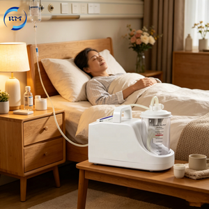 เครื่องดูดเสมหะไฟฟ้าปรับแรงดันได้พร้อมปั๊มแบบไร้น้ำมันสำหรับการดูดเสมหะทางการแพทย์ - Product Image 4