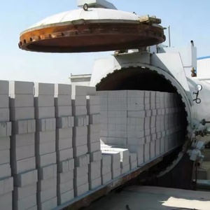 Trọng lượng nhẹ autoclaved có ga bê tông máy móc hiệu quả tự động PLC bàn foamcrete khối xây dựng khuôn - Product Image 5