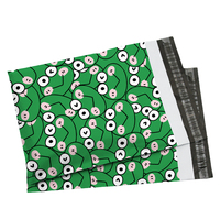 En stock, motif grenouille, 100% neuf, enveloppes en polyéthylène pour l'expédition, sacs d'expédition