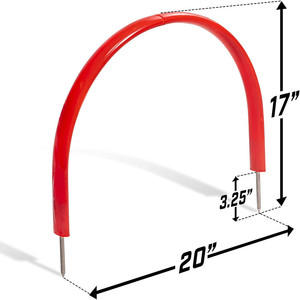 Mini portería portátil <span class=keywords><strong>de</strong></span> entrenamiento <span class=keywords><strong>de</strong></span> fútbol <span class=keywords><strong>de</strong></span> agilidad, venta al por mayor - Product Image 5