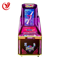Nouvelle machine de salle de jeu de basket-ball de tir actif d'intérieur Crazy Hoop LED Light up Arcade avec logo d'impression numérique