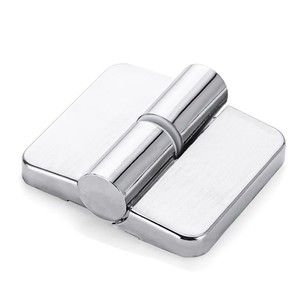 Charnières en acier inoxydable Xinshengfa 4455 à fermeture automatique, finition brossée, pour portes de toilettes publiques - Product Image 1