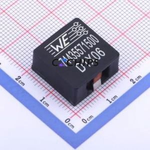 74435571500 ตัวเหนี่ยวนำไฟฟ้าแบบ SMD, 18.3x18.2 มม. ( ค่าความเหนี่ยวนำ: 15uH ) ( ความแม่นยำ: 20% กระแสไฟฟ้าที่กำหนด: 14A ) - Product Image 1