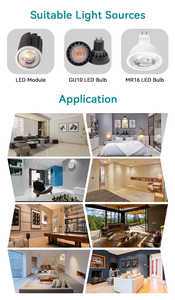Luminaire de projecteur rond encastré réglable en acier inoxydable <span class=keywords><strong>316</strong></span> Gu10 Downlight Housing Fitting - Product Image 6