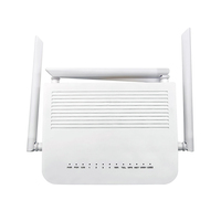 ZIKUN ZC-530NX6 ONU XG-PON de Modo Dual, AX3000 Wi-Fi 6, 4GE, 1POTS, EasyMESH, Módem Router de Fibra Óptica, IPTV, 5 Años de Garantía