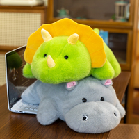 Offre Spéciale : Adorables Coussins Hippopotames en Peluche, Doux et Cuddly, en Coton PP, Anti-Stress, pour Décoration de Chambre