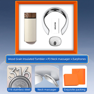 <span class=keywords><strong>Best</strong></span> Verkopende Cadeauartikelen Vacuümfles Nekmassageapparaat Oordopjes Promotionele Relatiegeschenkset Bruiloftcadeau - Product Image 4
