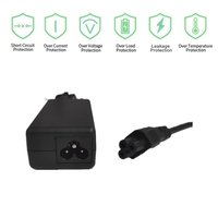 Adaptateur secteur universel pour ordinateur portable 30W 15V 2A avec 8 embouts interchangeables pour HP/Dell/Asus/Lenovo