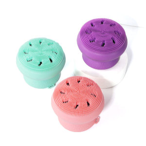 Soft Large Octopus Silicone Facial Cleansing Brush For Blackheads Removal And Makeup Puff Cleaning With Comfortable Grip - Product Image 5