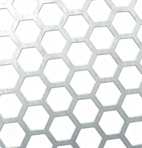 Panneau métallique perforé en alliage d'aluminium pour mur-rideau de bâtiment, disponible sur mesure - Product Image 1