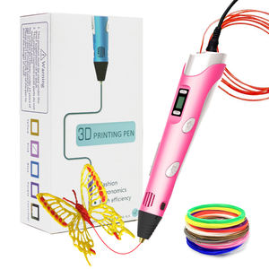 Bolígrafo de impresión <span class=keywords><strong>3D</strong></span> con filamento <span class=keywords><strong>para</strong></span> niños, juguetes creativos de dibujo, regalo de cumpleaños y Navidad, lápiz de impresión con Usb - Product Image 1