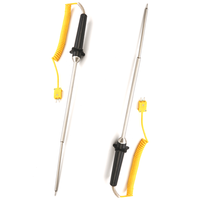 Capteur de température à thermocouple RTD à pointe rétrécie de type PT100/K avec poignée