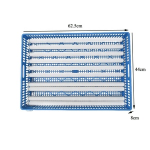 Vassoio Rotante Automatico per 100 Uova, Incubatrice con Vassoio Rotante per Uova di Gallina con Cestello Blu - Product Image 4