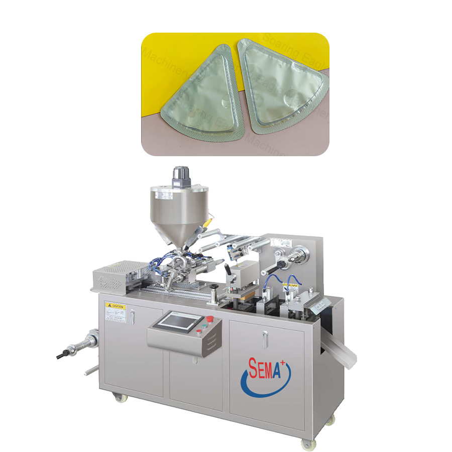 Косметическая упаковочная машина из жидкого алюминия и пластика