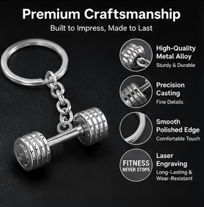 Llavero Personalizado con Forma de Mancuerna, de Aleación de Zinc, para Gimnasio <span class=keywords><strong>y</strong></span> Fitness, con Logotipo Grabado, Regalo Promocional para Atletas, Hombres, Mujeres <span class=keywords><strong>y</strong></span> <span class=keywords><strong>Amigos</strong></span> - Product Image 2