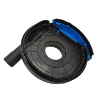 Meuleuse d'angle, 180mm, pour ponceuse à lame, rectifieuse d'angle, couverture anti-poussière en plastique bleu et noir