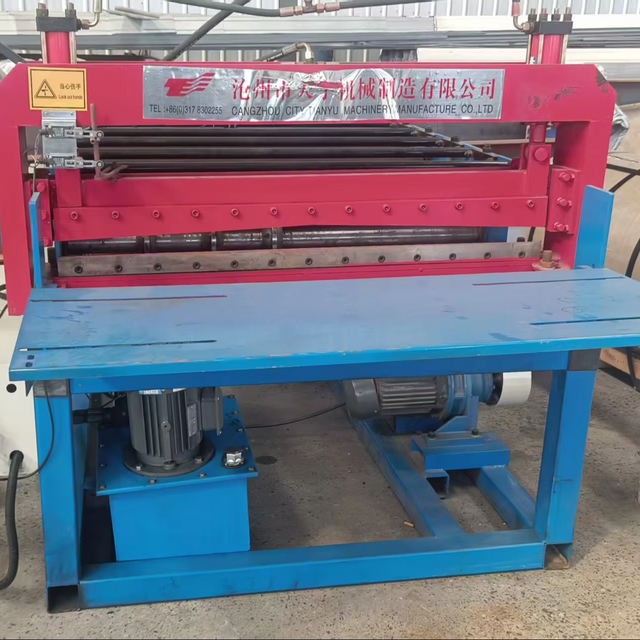 High Speed Metal Sheet Leveling and Cutting to Length Line Machine for Roll Forming Machine