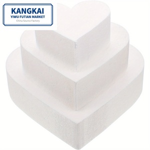 Gran oferta <span class=keywords><strong>de</strong></span> espuma en forma <span class=keywords><strong>de</strong></span> corazón <span class=keywords><strong>para</strong></span> pastel, pastel <span class=keywords><strong>de</strong></span> espuma <span class=keywords><strong>de</strong></span> boda, modelo <span class=keywords><strong>de</strong></span> embrión, decoración <span class=keywords><strong>para</strong></span> hornear, molde <span class=keywords><strong>de</strong></span> práctica - Product Image 1