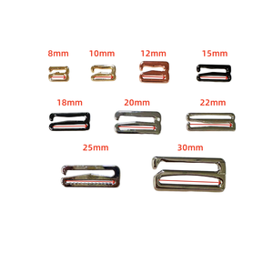 Nhà Máy Giá 15mm 20mm 25mm có thể điều chỉnh áo ngực phụ kiện đồ bơi Bikini móc khóa kết nối - Product Image 3