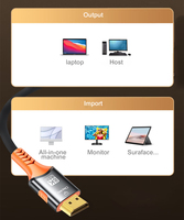 Nuevo Producto 4K/8K 60HZ 2,1 V alta velocidad Hdmi a Hdmi macho 48Gbps fibra de video HDMI AOC Cable para computadora portátil/Monitor/HDTv/computadora