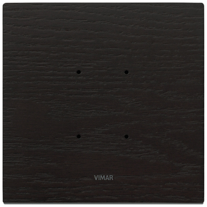 Placca da Parete Vimar 2M Finitura Legno Wengé 18x14.1cm - Product Image 1