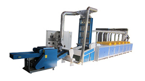 La linea di riciclaggio tessile vestiti inutilizzati vecchi scarti di abbigliamento in <span class=keywords><strong>cotone</strong></span> converte la pulizia in fibra con motore - Product Image 5