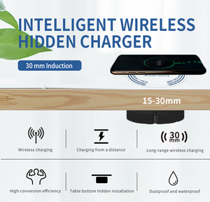 <span class=keywords><strong>Black</strong></span> <span class=keywords><strong>Friday</strong></span> 2026: Caricatore Wireless Invisibile da 25mm Sotto il Tavolo, Lunga Distanza, Veloce, 15W - Product Image 5