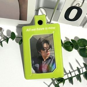Custom Transparent PVC Oversize K-pop Photocard Holder Multi-Card Case for Star Photo Collectibles & Credit Cards Fans - Product Image 4