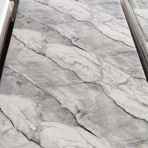 प्रीमियम यूवी बोर्ड जल प्रतिरोधी पर्यावरण अनुकूल टिकाऊ pvc दीवार संगमरमर बोर्ड आंतरिक सजावट के लिए - Product Image 3