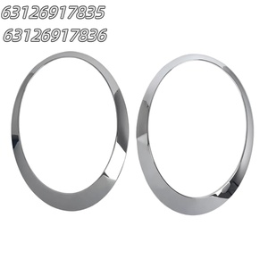 63126917835 63126917836 Anillo de Cubierta para Faro Delantero para <span class=keywords><strong>Mini</strong></span> <span class=keywords><strong>Cooper</strong></span> R50 R53 2001-2006 Cabrio R52 2004-2008, Piezas de Automóvil - Product Image 1
