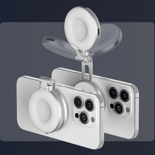 YIXIN Portable Multi-level Light 360° Rotation Adjustment for Selfies With Makeup Mirror Beauty Magnetic LED Selfie Ring Light