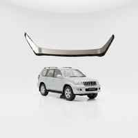 Pare-soleil de capot style déflecteur de pierres et protection anti-insectes pour PRADO FJ120 2003-2009