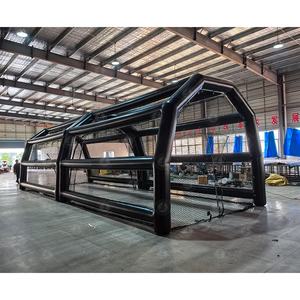 Cage de frappe gonflable, imperméable, légère, personnalisée, portable, terrain de sport de baseball de 30 pieds avec filet et logo personnalisé - Product Image 3