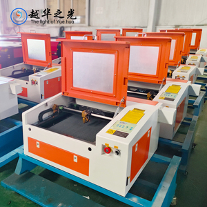 Vente directe usine Nouvelle mini-machine de gravure et de découpe laser CO2 4040B à large application Publicité Textile Commerce de détail - Product Image 1