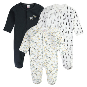 Ropa para bebes – ensemble de cadeau pour nouveau-né, grenouillère pour bébé, vente en gros, manches longues, design appliqué, mignon, dessin animé, barboteuse pour fille - Product Image 1