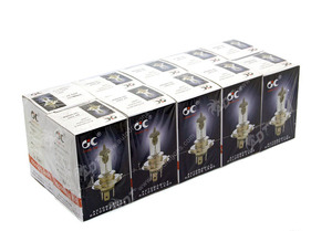 ADT H4 12V 55W ไฟหน้าซีนอนสีขาว 8500K หลอดไฟสีสว่างพลังสูงพิเศษ หลอดไฟฮาโลเจนพลาสม่า - Product Image 2