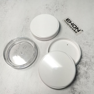 Big Size clear Empty Compacts Pressed Powder case Screw Round Cream Container Cosmetic Jar for Makeup - Product Image 1