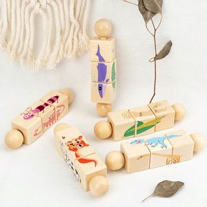 Juguete Educativo de Madera STEM con Bloques de Animales para Bebés, Desarrollo de Pensamiento Estratégico - Product Image 5