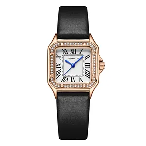 OEM 2023 nueva fábrica precio al por mayor reloj de pulsera de las mujeres de lujo fresco de cuarzo relojes personalizados para las mujeres